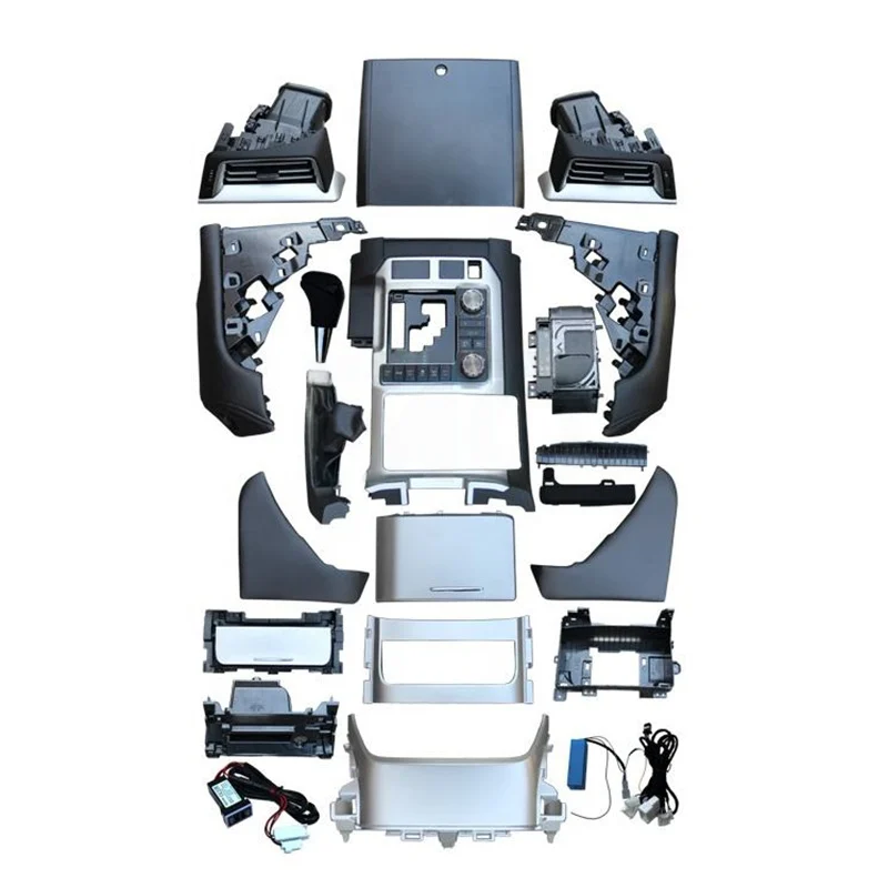 Black Interior Upgrade Kit for Toyota Land Cruiser LC200 (2008–2015 to 2021 Conversion) - Image 2